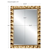 Uttermost Haya Haya Scalloped Gold Mirror