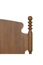 Flexsteel Statements Azalea Traditional Queen Panel Bed
