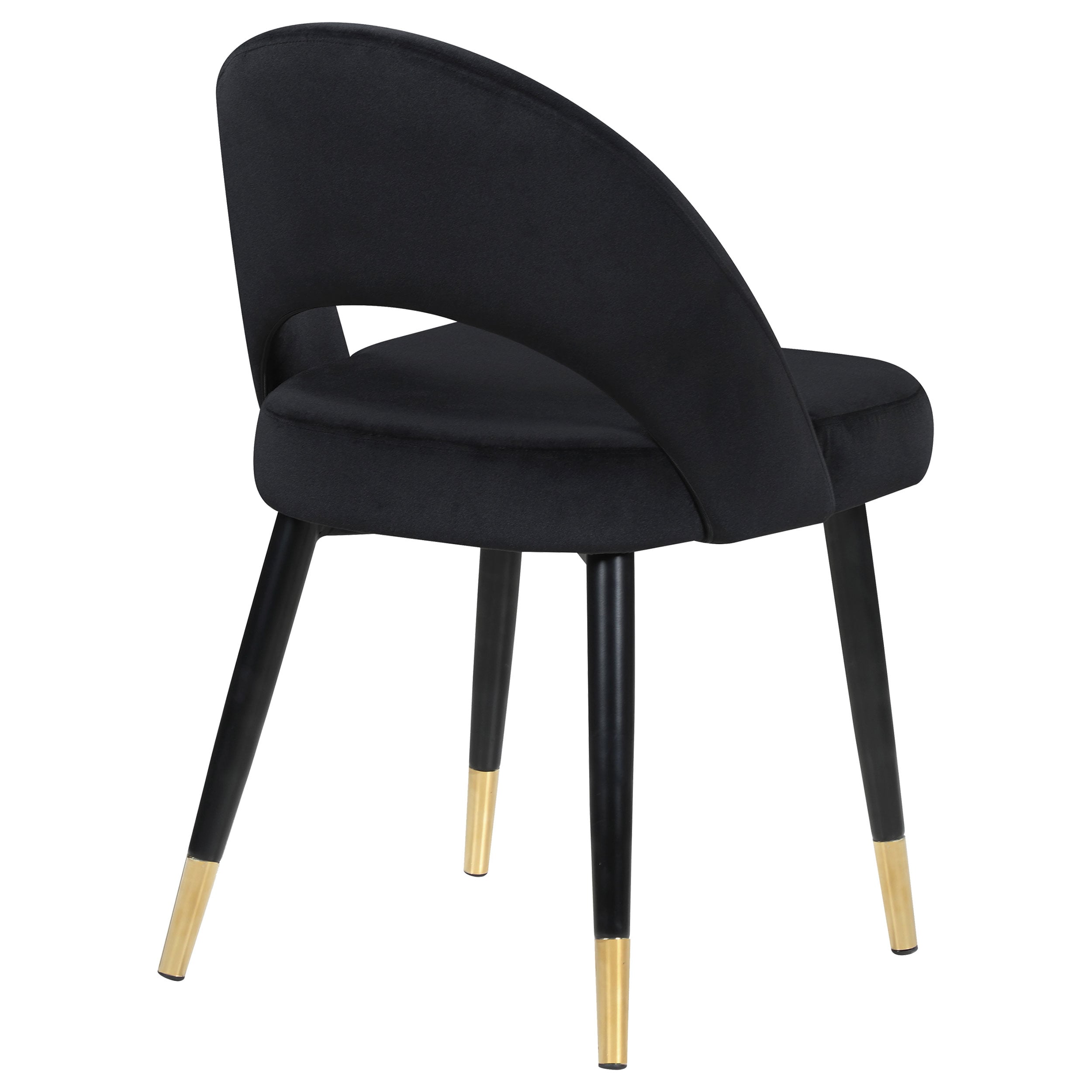 Coaster Lindsey 93346 GILLY BLACK UPOLSTERED DINING CHAIR 7 Day