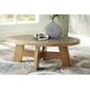 Ashley Furniture Signature Design Brinstead Oval Cocktail Table