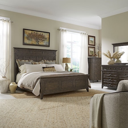 Traditional 4-Piece Queen Bedroom Set