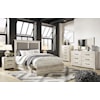 Signature Design by Ashley Cambeck Queen Upholstered Bed w/ 2 Side Drawers