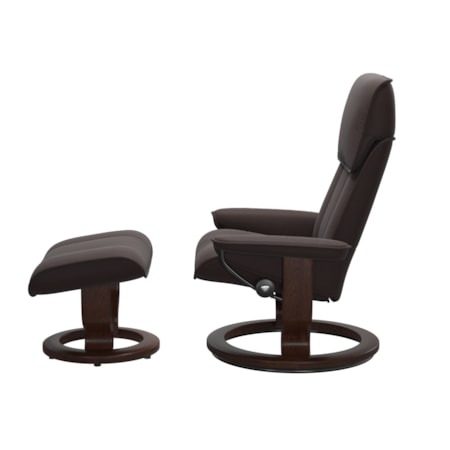 Medium Reclining Chair and Ottoman