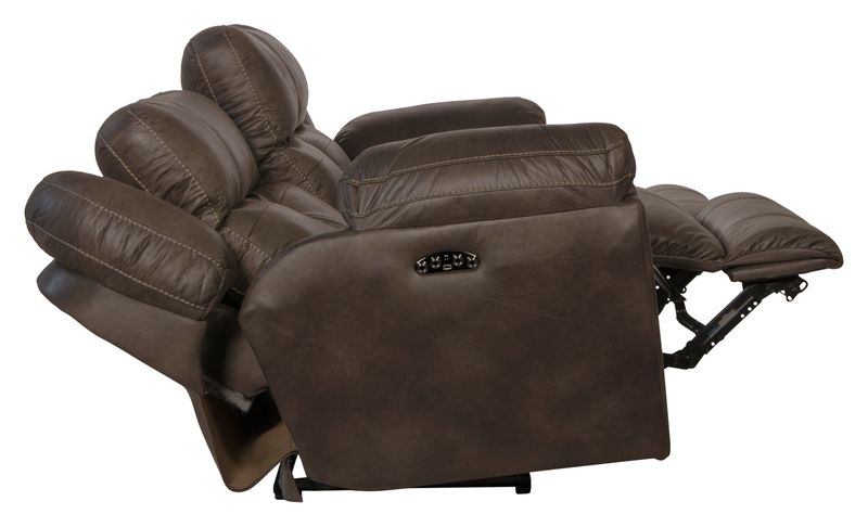 Catnapper Ferrington Power Headrest Lay Flat Reclining Sofa