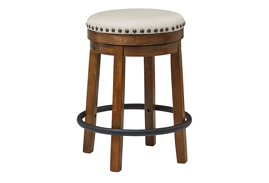 Valebeck Counter Height Stool by Signature Design by Ashley at Royal Furniture
