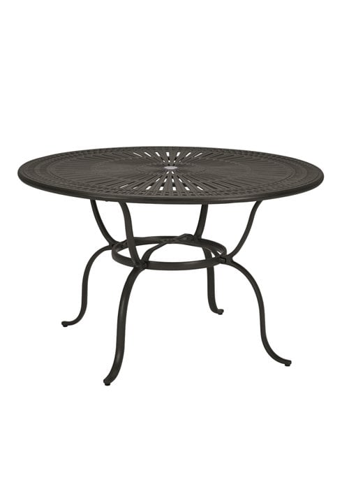 Spectrum 49" Round Counter Table with Umbrella Hole