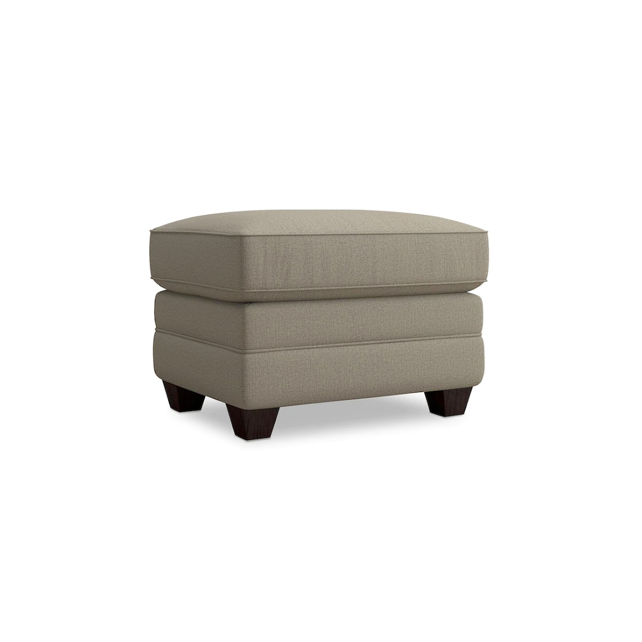 Bassett Alexander Roll Arm Ottoman