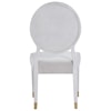 Universal Love. Joy. Bliss.-Miranda Kerr Home Oval Back Side Chair