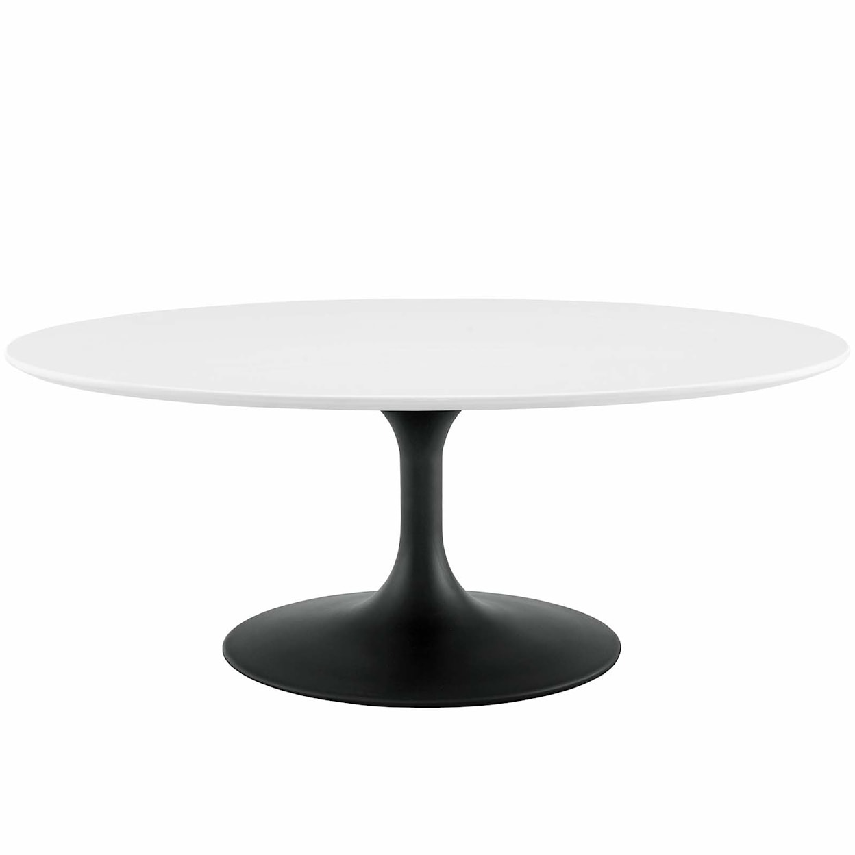 Modway Lippa 42" Oval-Shaped Coffee Table