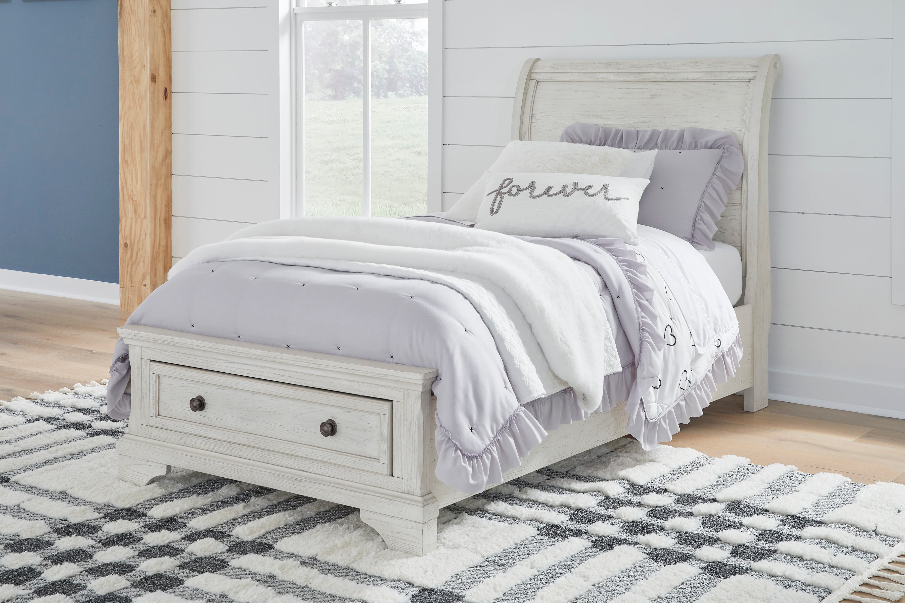 Ashley Furniture Signature Design Robbinsdale B742B12 Twin Sleigh Bed ...