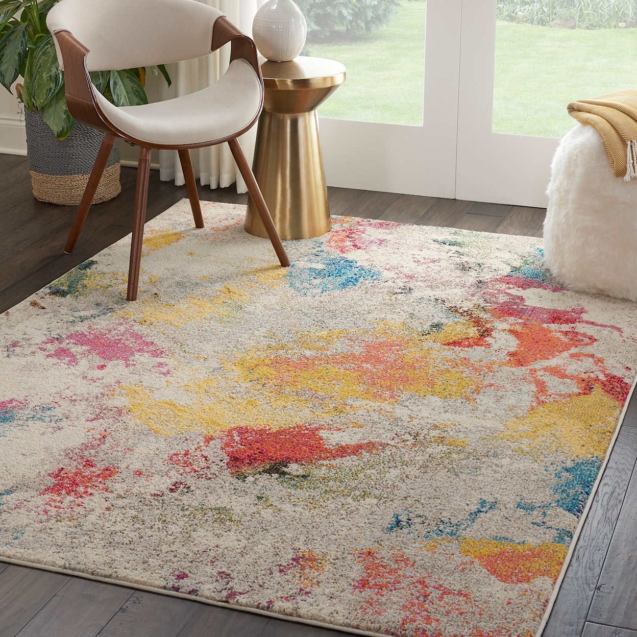 Nourison Celestial 5'3" x 7'3"  Rug