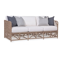 Transitional Outdoor Sofa