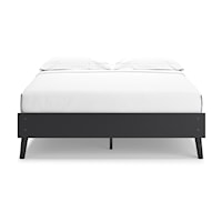 Contemporary Queen Platform Bed