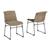 StyleLine Amaris Set of 2 Outdoor Dining Chairs