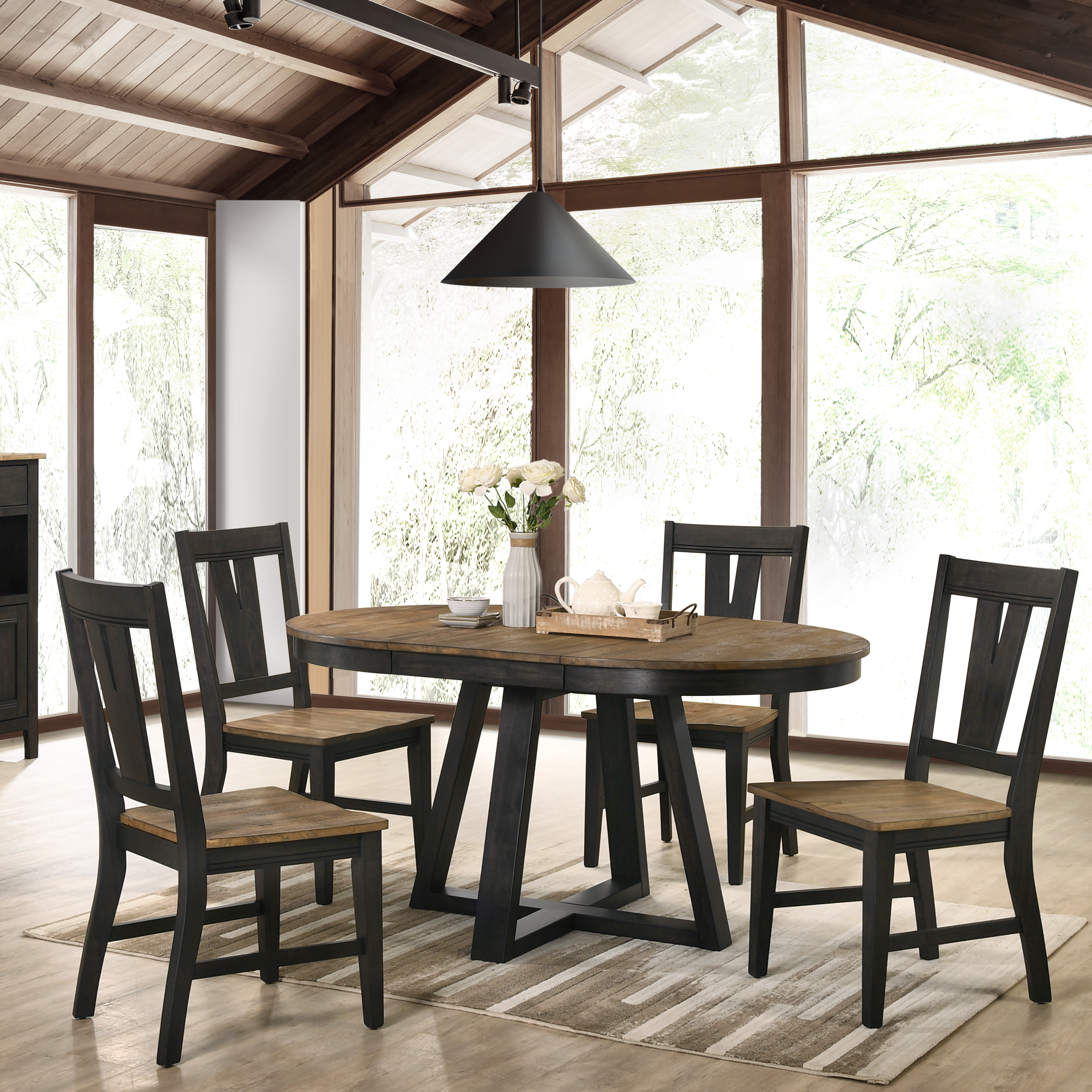 loggins 5 piece dining set