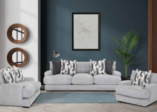 Contemporary 3-Piece Living Room Set