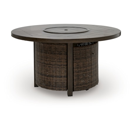 Round Fire Pit Table