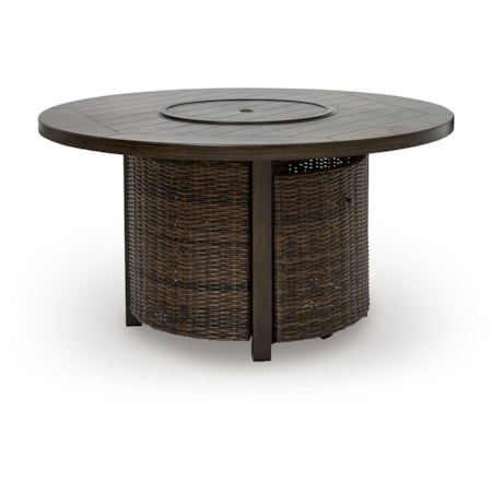 Round Fire Pit Table