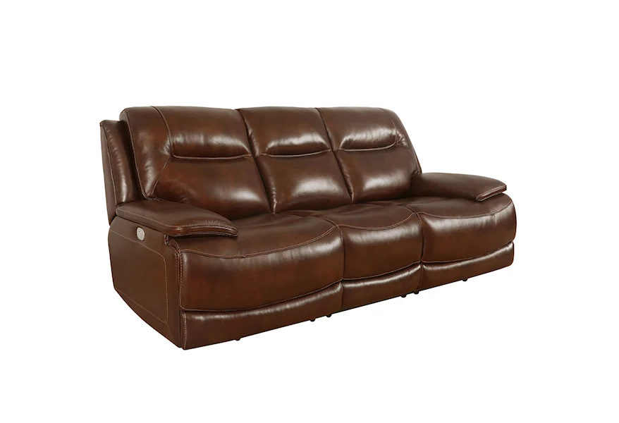 Colossus - Napoli Brown Power Sofa by Parker Living at Galleria Furniture, Inc.