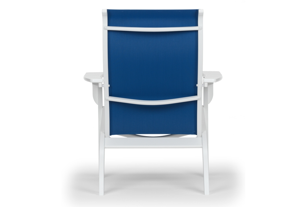 Telescope Adirondack Chat-Height Adirondack-Style Sling Armchair