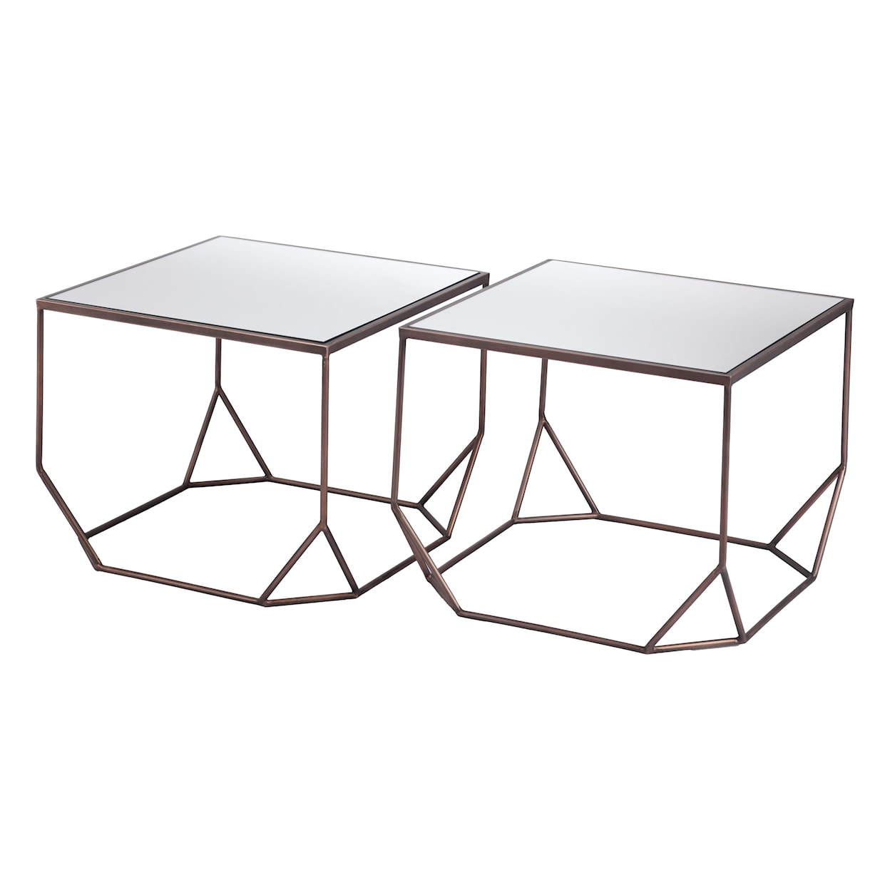 Zuo Arzon Collection Coffee Table Set