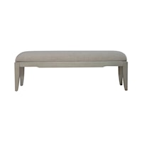 Contemporary Glam Upholstered Bed Bench