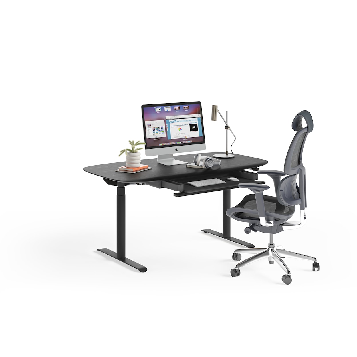 BDI Soma Standing Desk with Drawer