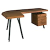 Hekman Office Live Edge Curved Desk