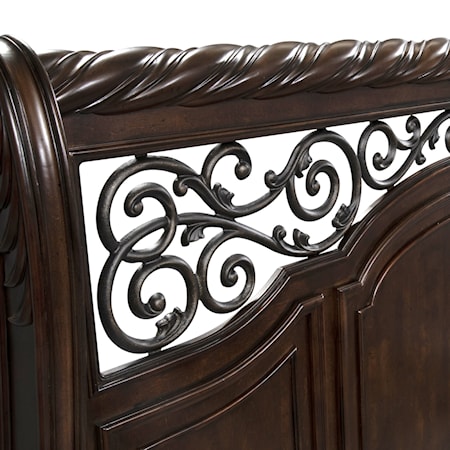 Queen Sleigh Bed