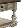 Liberty Furniture Morgan Creek Square Cocktail Table with Storage