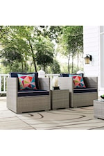 Modway Repose 6 Piece Outdoor Patio Sectional Set