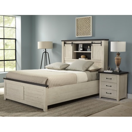King Barn Door Bed