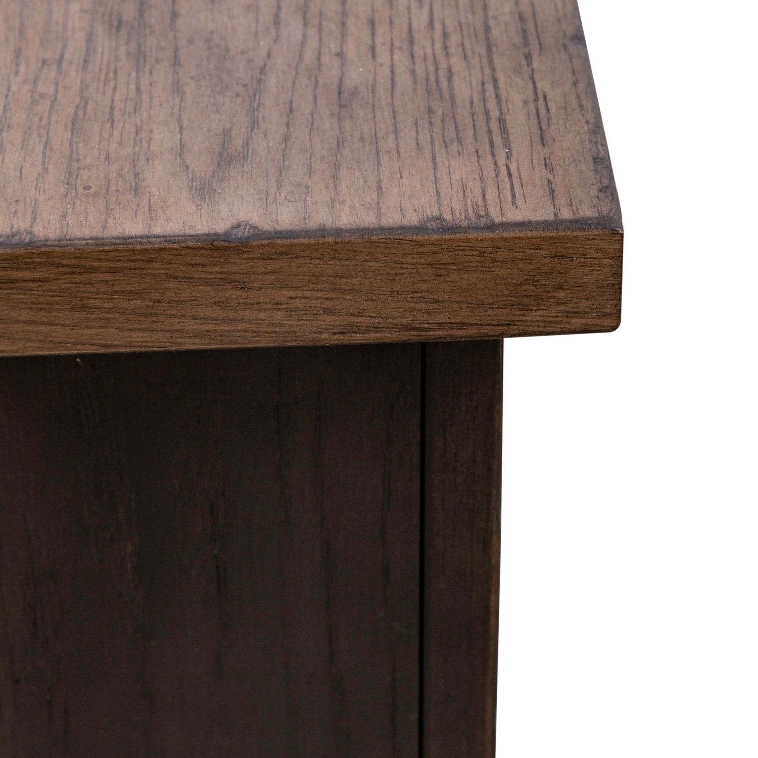 Liberty Furniture Americana Farmhouse 4-Door Hall Buffet with Adjustable Shelves