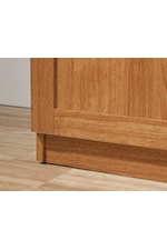 Sauder Miscellaneous Storage Transitional 2-Door Storage Cabinet with Adjustable Shelves