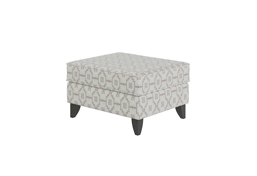 2000 HANDWOVEN SLATE RIVERDALE Accent Ottoman by VFM Signature at Virginia Furniture Market