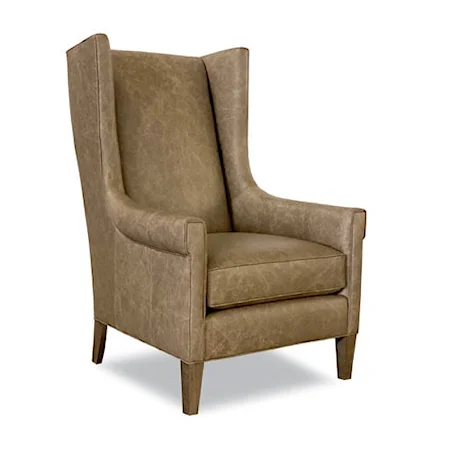 Contemporary Wingback Chair