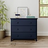 Jackpot Kids Storage Solutions 3 Drawer Dresser in Blue