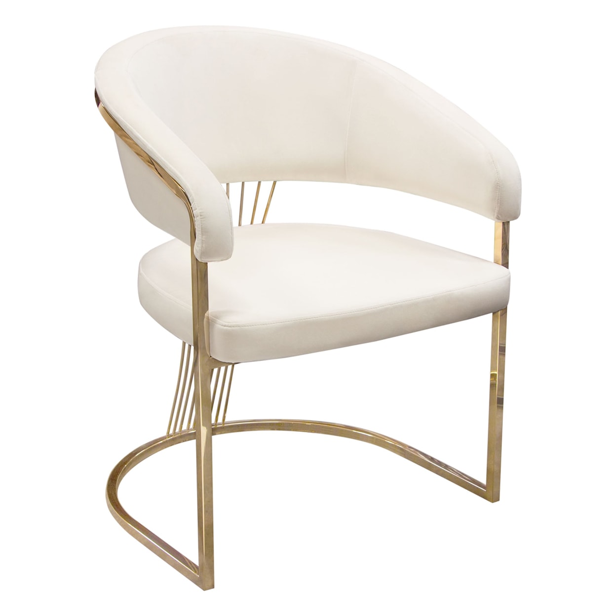 Diamond Sofa Furniture Solstice Dining Arm Chair