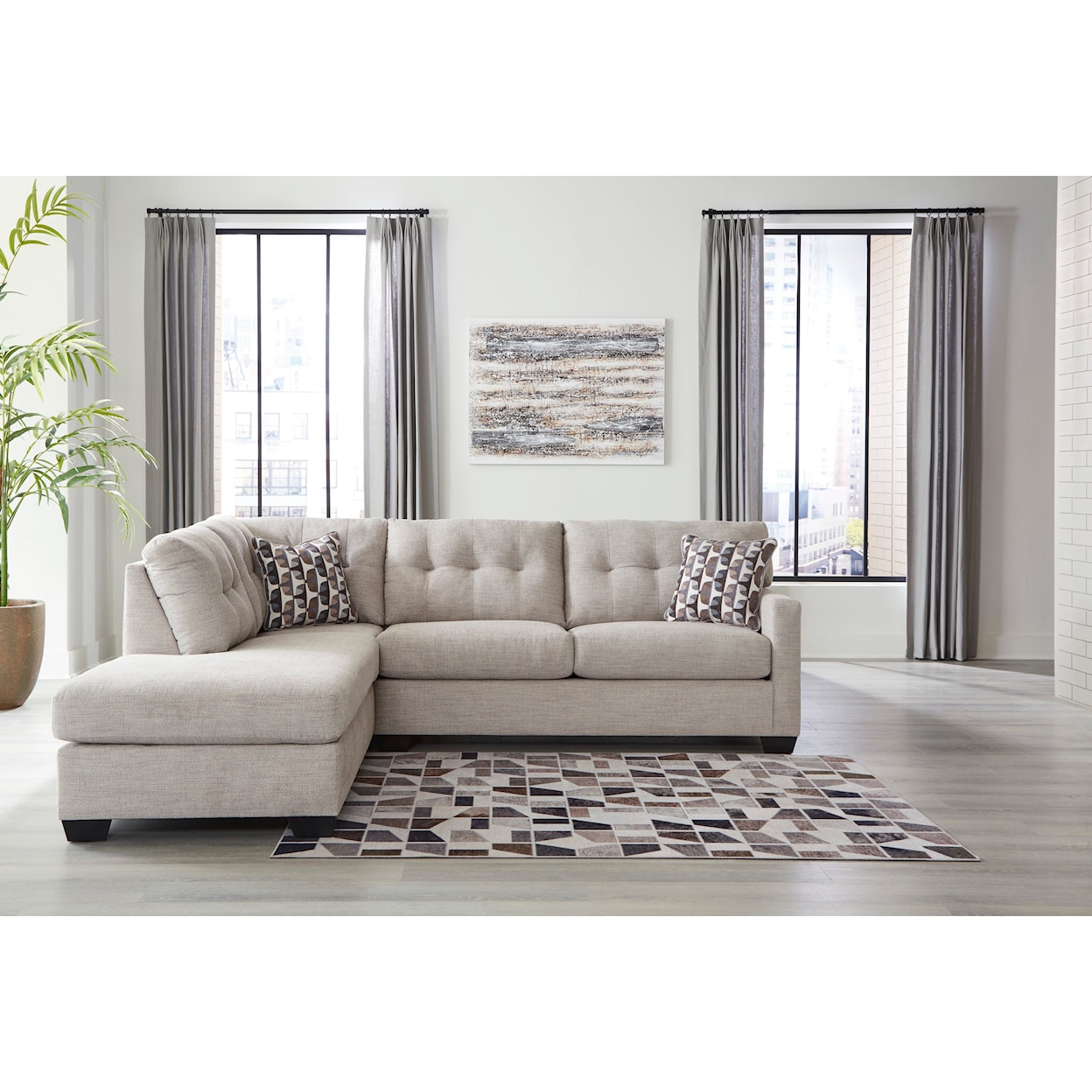 Signature Design Mahoney Sectional Sofa