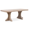 Magnussen Home Somerset Dining Trestle Dining Table