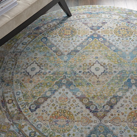 6&apos; Round  Rug