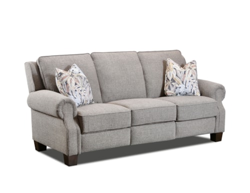 Power Headrest Sofa W/  Pillows