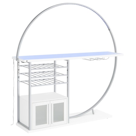 CIRCLE LIGHT WHITE BAR | .