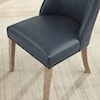 Powell Adler Dining Chair with Faux Leather Upholstery