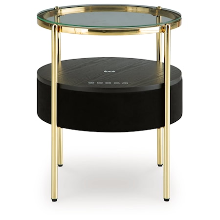 Accent Table With Speaker