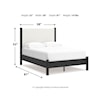 Signature Design by Ashley Cadmori Full Bedroom Set