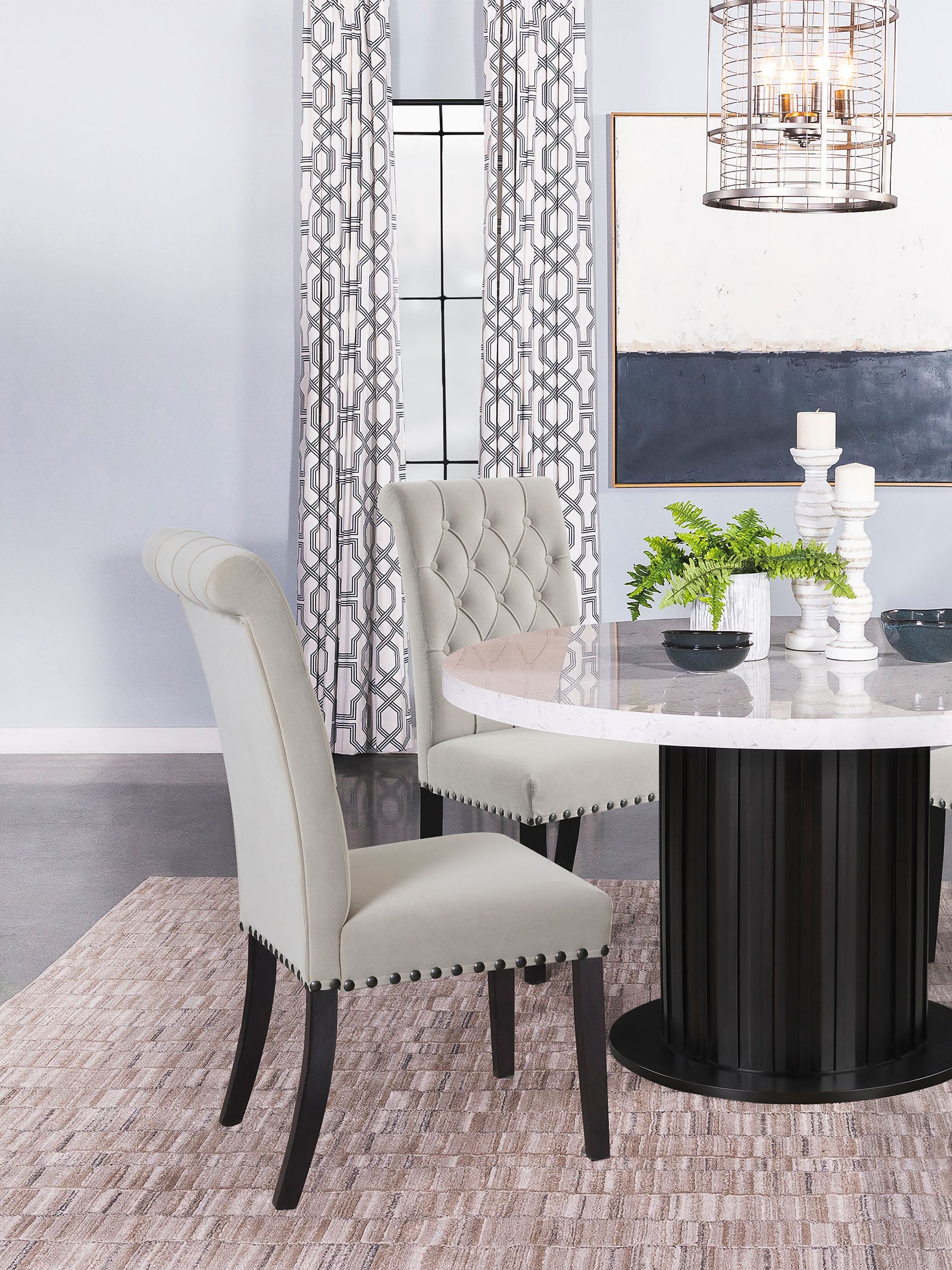 Alana Velvet Dining Side Chair