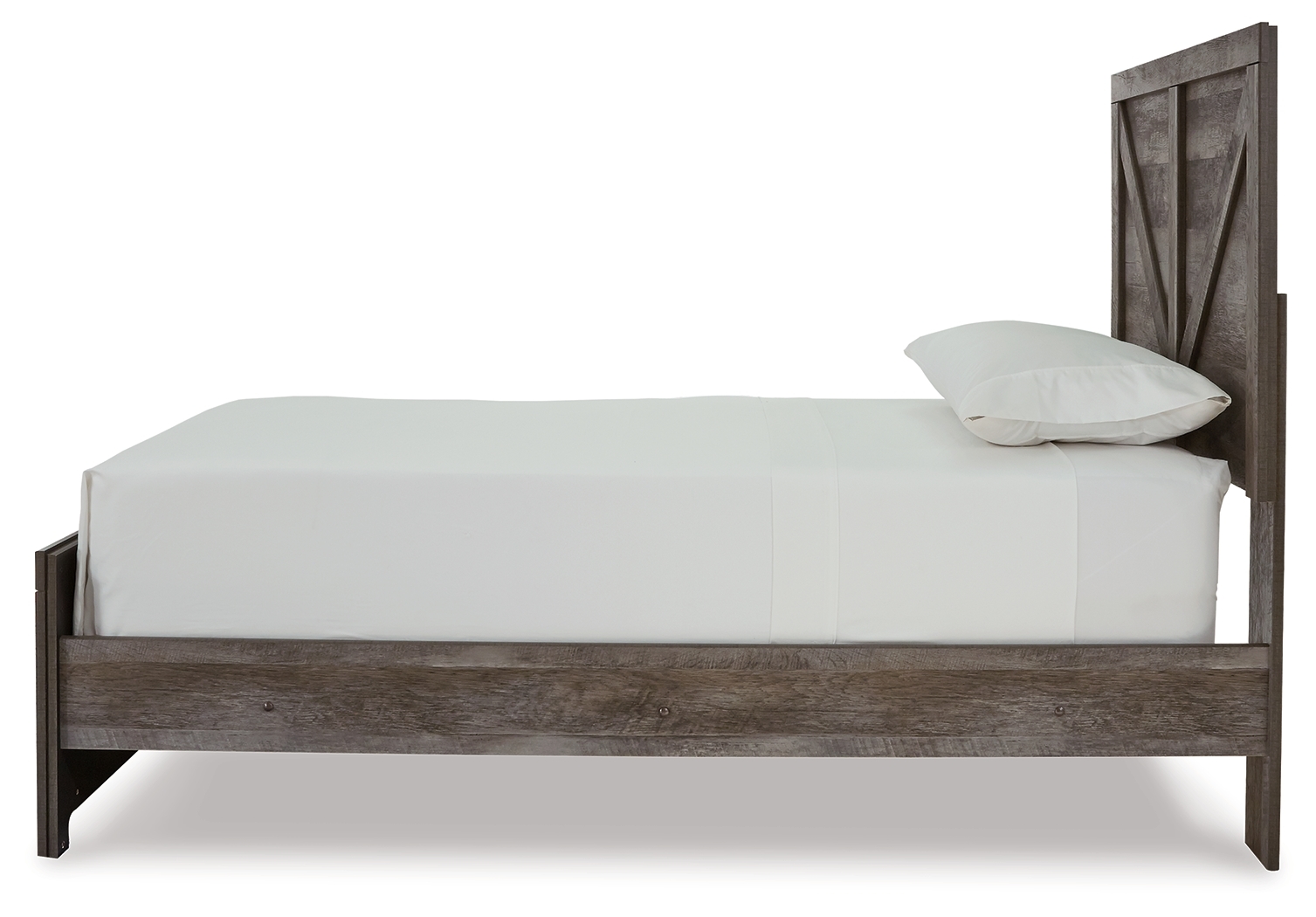 Signature Design by Ashley Wynnlow Twin Crossbuck Panel Bed