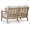 Signature Hallow Creek Outdoor Loveseat with Cushion