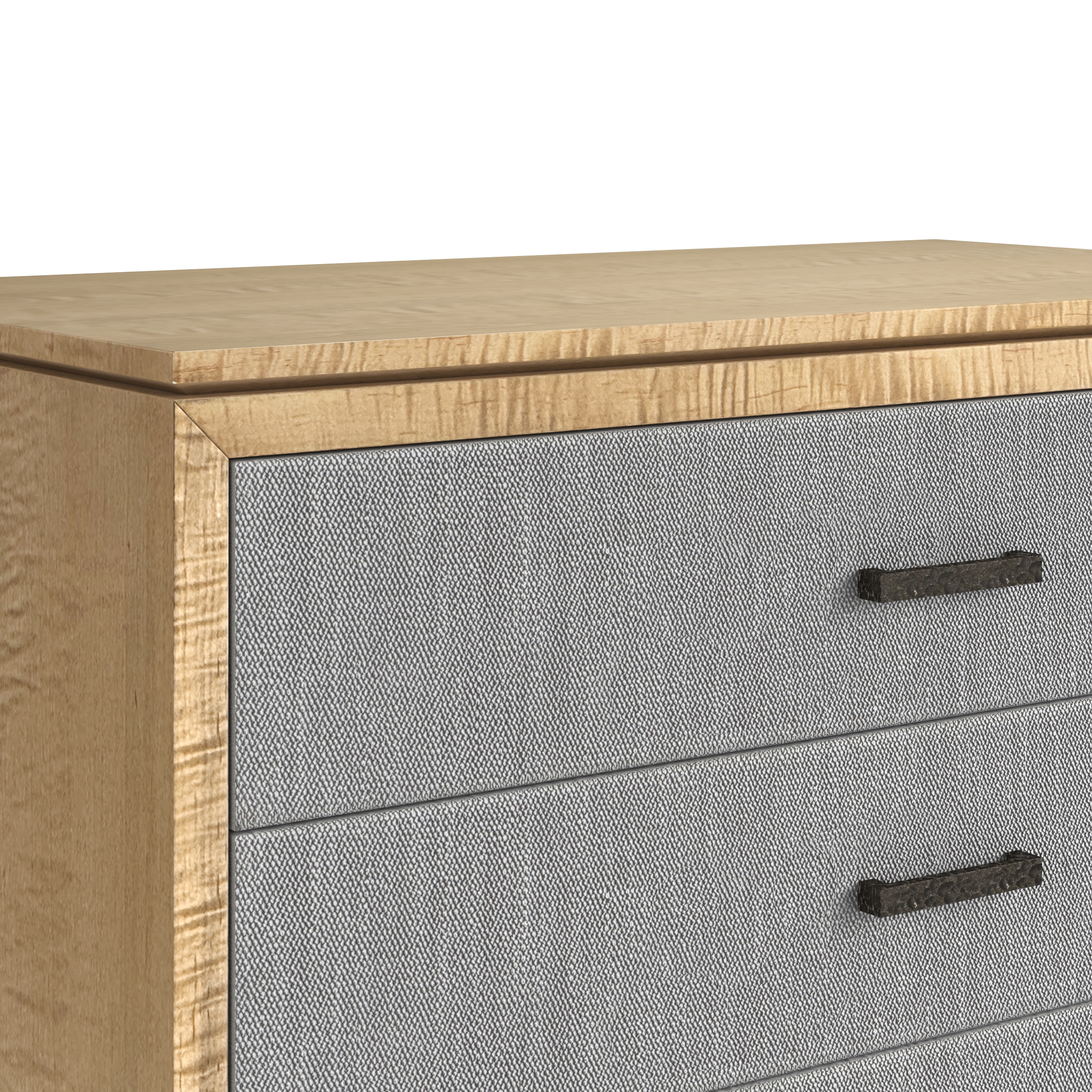 A.R.T. Furniture Inc Loft 3-Drawer Fabric Bedside Chest